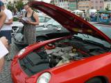 P1290622: Foto, video: Na čáslavském Žižkově náměstí obdivovali vozy značky Porsche