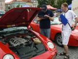 P1290623: Foto, video: Na čáslavském Žižkově náměstí obdivovali vozy značky Porsche