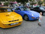 P1290625: Foto, video: Na čáslavském Žižkově náměstí obdivovali vozy značky Porsche