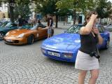 P1290640: Foto, video: Na čáslavském Žižkově náměstí obdivovali vozy značky Porsche