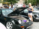 P1290651: Foto, video: Na čáslavském Žižkově náměstí obdivovali vozy značky Porsche