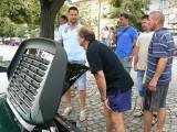 P1290655: Foto, video: Na čáslavském Žižkově náměstí obdivovali vozy značky Porsche