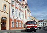 IMG_2149: Čáslavští hasiči získali nejnovější cisternovou automobilovou stříkačku Tatra 815