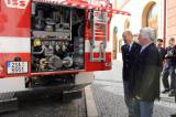 IMG_2192: Čáslavští hasiči získali nejnovější cisternovou automobilovou stříkačku Tatra 815