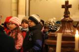 5G6H4248: Foto: Děti z MŠ a ZŠ v Červených Janovicích zazpívaly v kostele sv. Martina