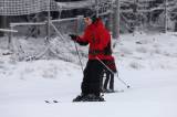 5G6H6810: Foto: Základům lyžování se v těchto dnech učí prváci z čáslavské průmyslovky