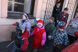 5G6H7794: Foto: Děti z mateřské školky potěšily Žleby masopustním průvodem