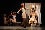 5G6H0891: Foto: Žáci twirlingového týmu Avanti v pátek dvakrát tančili „Zakázanou lásku“