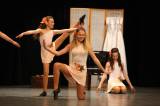 5G6H0894: Foto: Žáci twirlingového týmu Avanti v pátek dvakrát tančili „Zakázanou lásku“