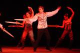5G6H1001: Foto: Žáci twirlingového týmu Avanti v pátek dvakrát tančili „Zakázanou lásku“