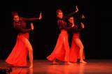 5G6H1201: Foto: Žáci twirlingového týmu Avanti v pátek dvakrát tančili „Zakázanou lásku“