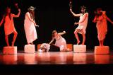 5G6H1205: Foto: Žáci twirlingového týmu Avanti v pátek dvakrát tančili „Zakázanou lásku“