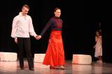 5G6H1229: Foto: Žáci twirlingového týmu Avanti v pátek dvakrát tančili „Zakázanou lásku“