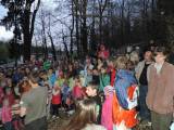 DSCN6324: Foto, video: Záchranáři z Vlašimi vypustili v Čáslavi kolonii netopýrů rezavých