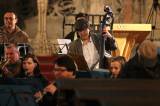 5G6H3357: Foto: Městská hudba Františka Kmocha zkoušela v chrámu sv. Barbory na „Probouzení“