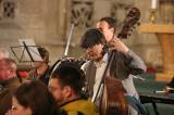 5G6H3373: Foto: Městská hudba Františka Kmocha zkoušela v chrámu sv. Barbory na „Probouzení“