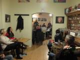 DSCF4809: V kutnohorské kavárně Blues café zaznělo blues v podání St. Johnny tria
