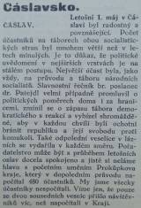 maj_caslav106: Dobový tisk - text, 1936 - Historické fotografie vás zavedou do Čáslavi sedmdesátých let