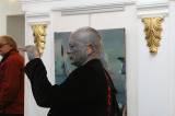 dsc_0049: Úterní vernisáží byla zahájena výstava obrazů Pavla Vašíčka ve Výstavní síni v Čáslavi
