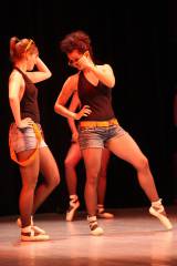 5G6H1209: Foto: Studenti tanečního oboru ZUŠ Čáslav si připravili vystoupení v divadle