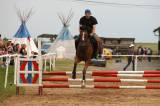 5G6H4010: Foto: Na ranči Dalu v sobotu před obědem začal desátý Sportovní den s koňmi