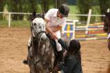 5G6H4062: Foto: Na ranči Dalu v sobotu před obědem začal desátý Sportovní den s koňmi
