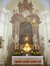 P1100918: V rámci Uhlířských slavností si připomněli 220. výročí vysvěcení kostela sv. Aloise z Gonzagy