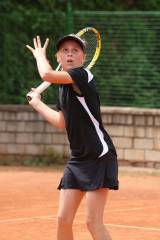 5G6H5539: Foto: V tenisovém turnaji starších žáků zvítězili Filip Kratochvíl a Lucie Králová