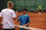 5G6H5644: Foto: V tenisovém turnaji starších žáků zvítězili Filip Kratochvíl a Lucie Králová
