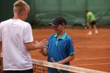 5G6H5646: Foto: V tenisovém turnaji starších žáků zvítězili Filip Kratochvíl a Lucie Králová