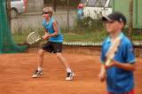5G6H5659: Foto: V tenisovém turnaji starších žáků zvítězili Filip Kratochvíl a Lucie Králová