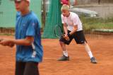 5G6H5665: Foto: V tenisovém turnaji starších žáků zvítězili Filip Kratochvíl a Lucie Králová