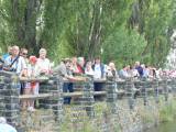 P1330021: Foto, video: Hladinu Podmětského rybníku čeřila po domácku vyrobená plavidla