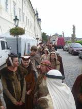 P1120842: Foto: Ve filmu Jan Hus si zahrály dvě stovky komparzistů z Kutné Hory, Čáslavi a okolí!