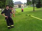 SDC12425: Foto: Ve schořovském loučení s prázdninami ukázali svou práci i hasiči