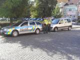 20140918_100737: Při trzích v Čáslavi se policisté zaměřili zejména na bezpečnost silničního provozu