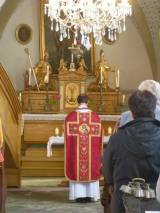 P1140236: Foto, video: V Krchlebech vysvětili zrekonstruovanou kapličku Panny Marie