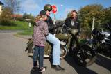 5G6H6779: Foto, video: Motorkáři z Royal Riders v neděli vyrazili na poslední letošní vyjížďku