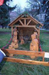 dsc_0012: Foto: Rozsvěcení vánočního stromu v Čáslavi letos zmoklo a zmrzlo