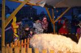 DSC_0035: Foto: Rozsvěcení vánočního stromu v Čáslavi letos zmoklo a zmrzlo