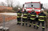 5G6H3576: Foto: Čáslavští hasiči se letos přestěhují, nová stanice by měla být hotová v říjnu