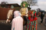 5G6H4515: Foto: O masopust v Miskovicích se v sobotu postaralo sdružení Dítě a kůň