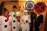 5G6H4647: Foto: Na Skuhrovácký karneval se připravili sněhuláci i Teletubbies