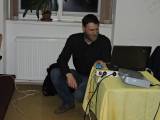 DSCN1332: Filip Velímský v Čáslavi přednášel o archeologickém průzkumu v regionu