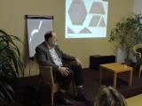 DSCN1337: Filip Velímský v Čáslavi přednášel o archeologickém průzkumu v regionu