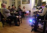 DSCF8724: Foto: Ostravská dvojice Retro Blues nadchla kavárnu Blues Café