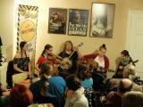 dscf9714: Kavárnou Blues Café zazněla irská hudba v podání kapely Goblin