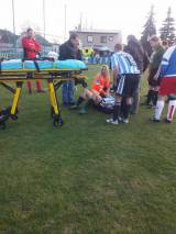malin11: U fotbalového zápasu Malín B - Malešov B v neděli asistovala záchranka