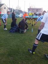 malin14: U fotbalového zápasu Malín B - Malešov B v neděli asistovala záchranka
