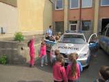 IMG_0463: Foto: Čáslavští policisté přivítali děti z Mateřské školy „U Bašty“